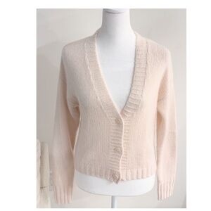 NWOT Naked Cashmere v neck cardigan | 100% organic cardigan | Small Small